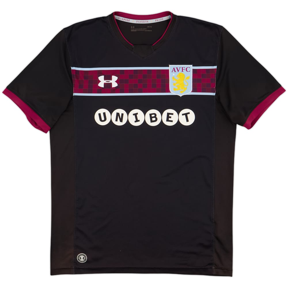 2017-18 Aston Villa Away Shirt - 7/10 - (L)