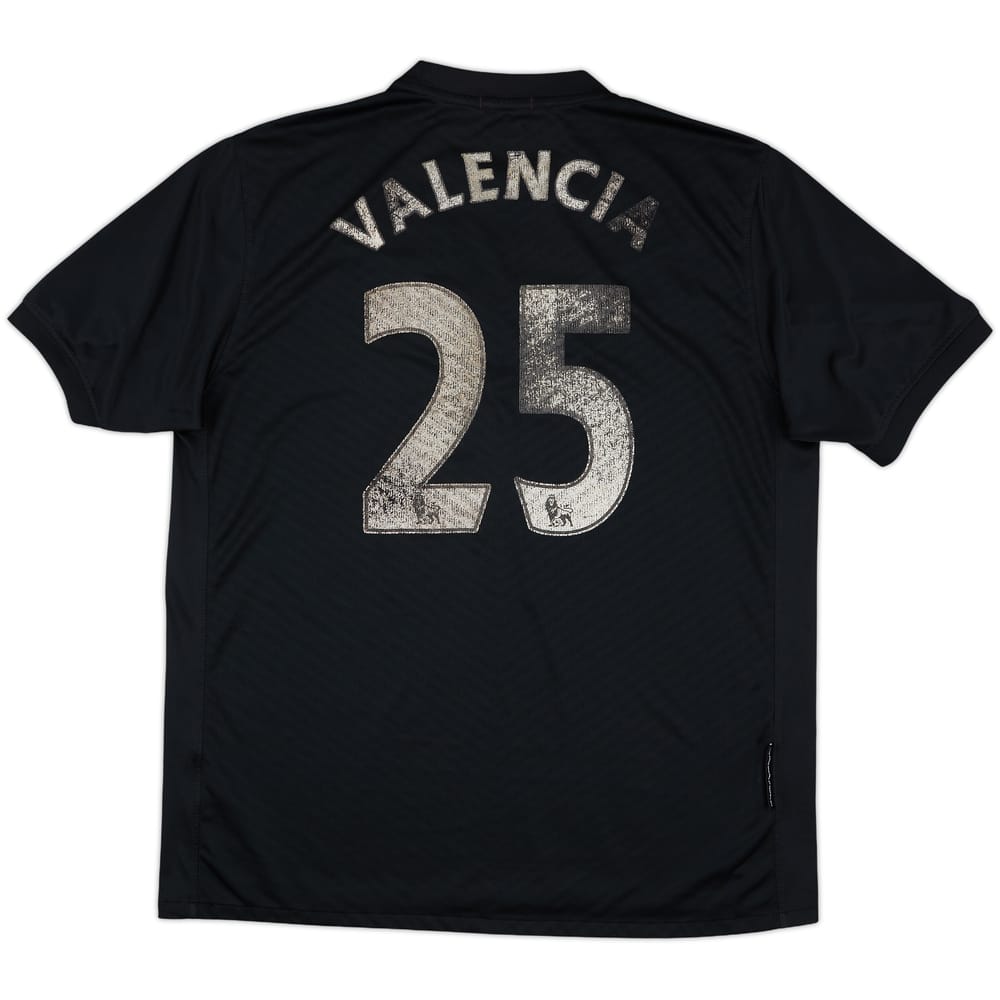 2009-10 Manchester United Away Shirt Valencia #25 - 4/10 - (L)