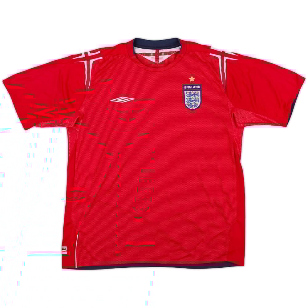 2004-06 England Away Shirt - 4/10 - (XL)