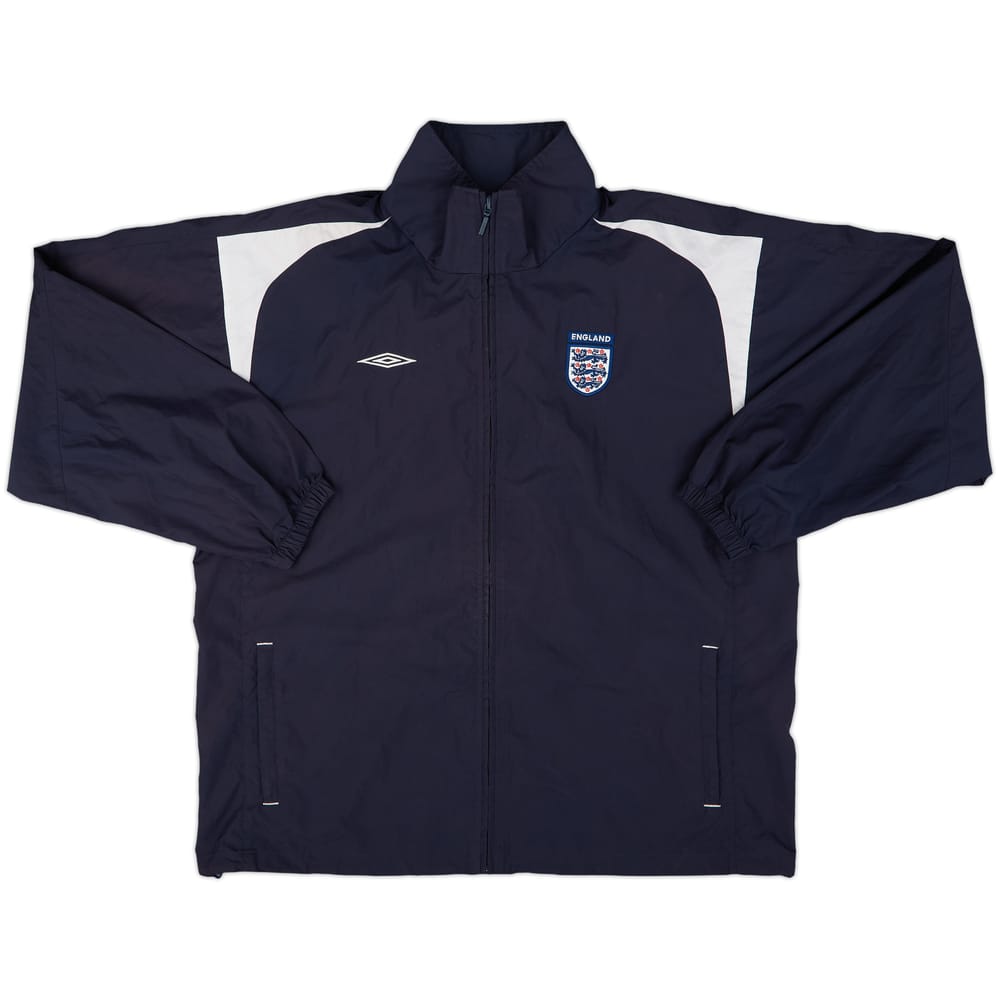 2004-05 England Umbro Hooded Rain Jacket - 9/10 - (L)