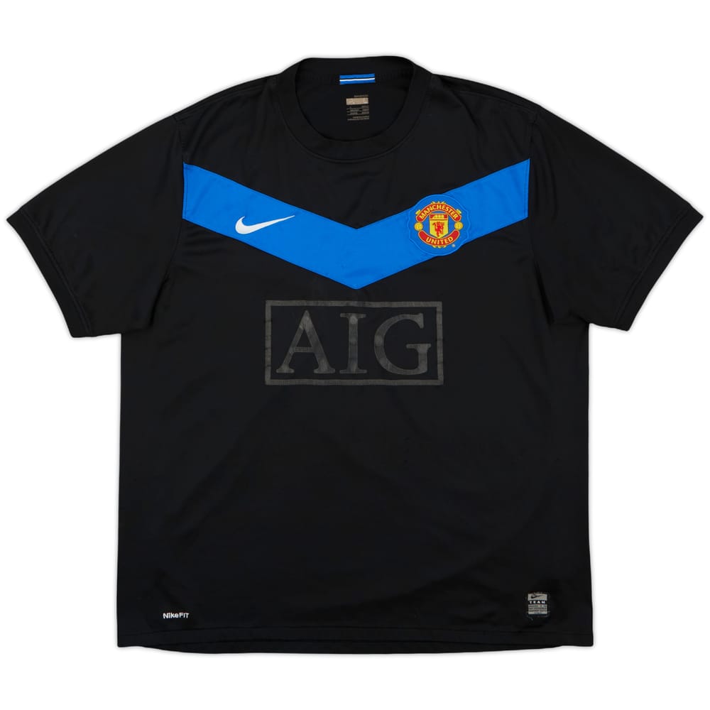 2009-10 Manchester United Away Shirt - 3/10 - (L)