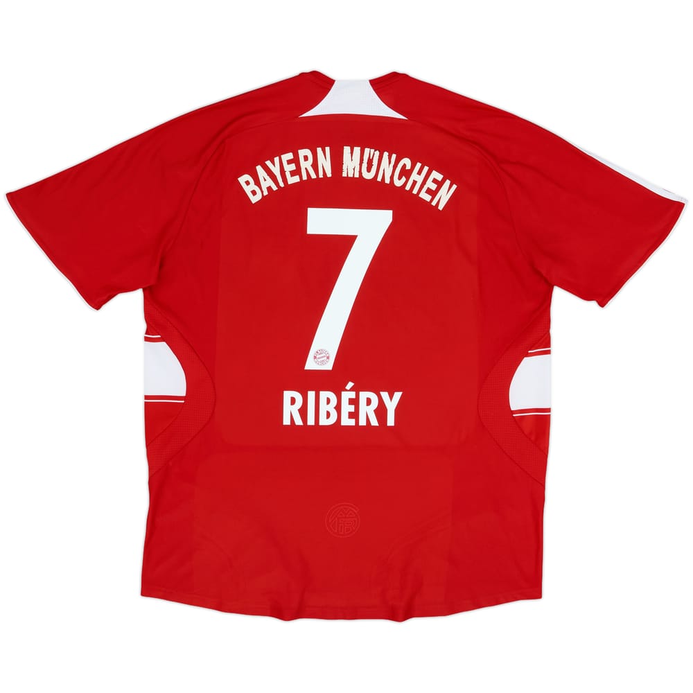 2008-09 Bayern Munich Home Shirt Ribery #7 - 6/10 - (XL)