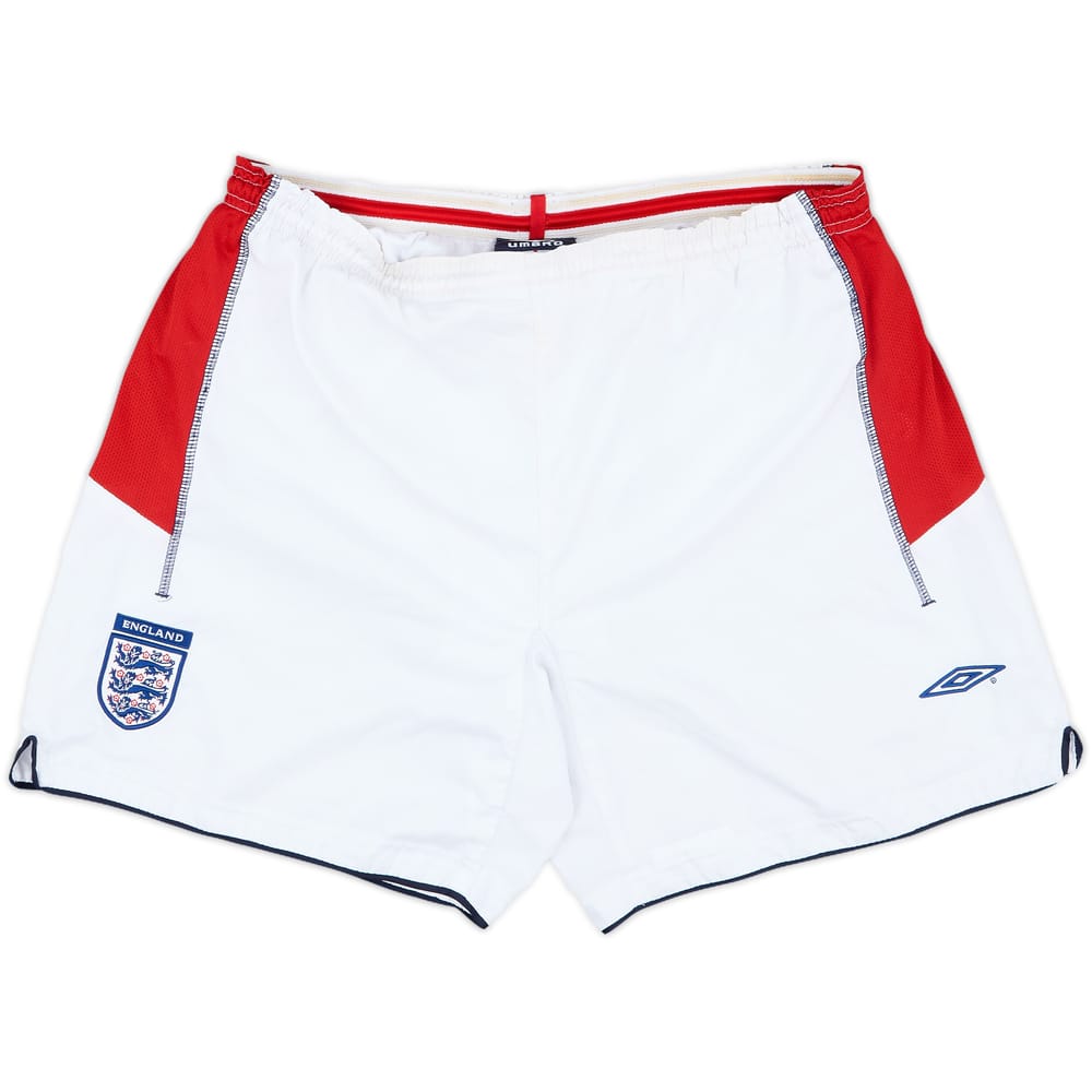 2001-03 England Home Shorts - 8/10 - (XL)
