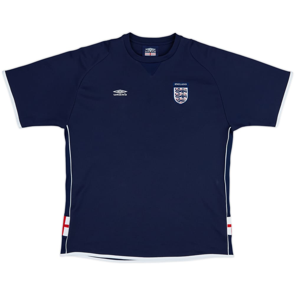 2000-02 England Umbro Training Shirt - 9/10 - (L)