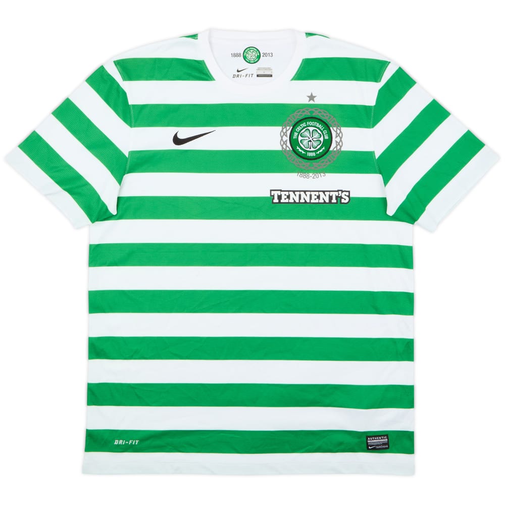 2012-13 Celtic '125th Anniversary' Home Shirt - 9/10 - (L)