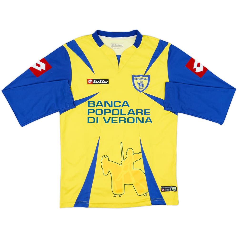 2006-07 Chievo Verona Home L/S Shirt #15 - 6/10 - (M)