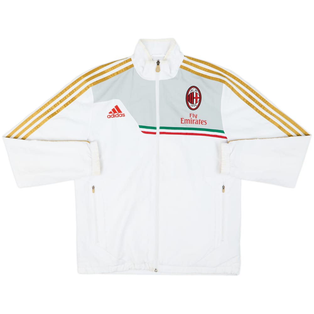 2013-14 AC Milan adidas Track Jacket - 6/10 - (M)