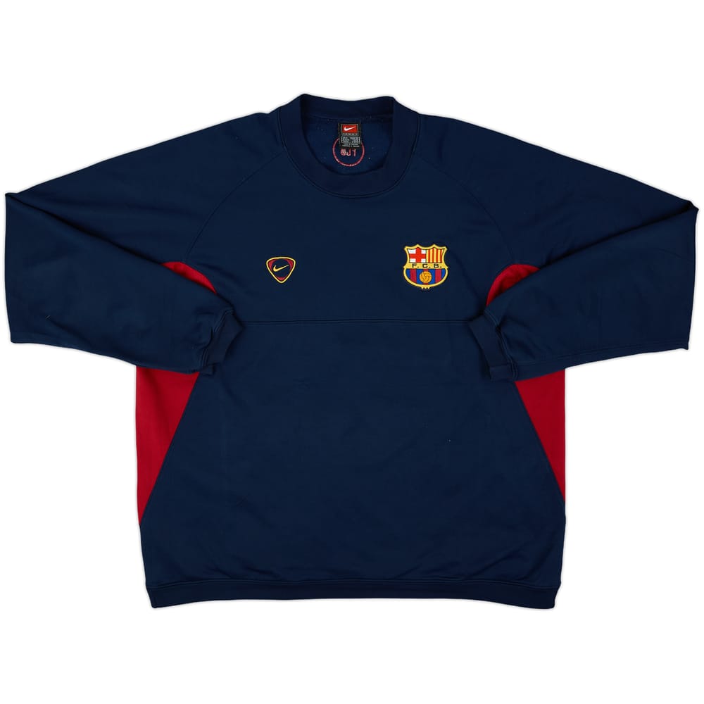 2000-01 Barcelona Nike Sweat Top - 8/10 - (XL)