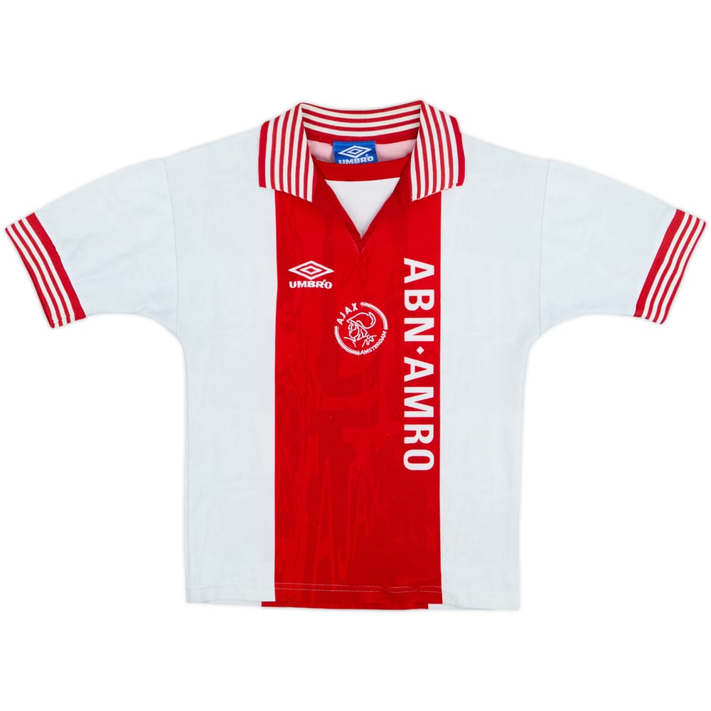 1996-97 Ajax Home Shirt - 8/10 - (L.Boys)
