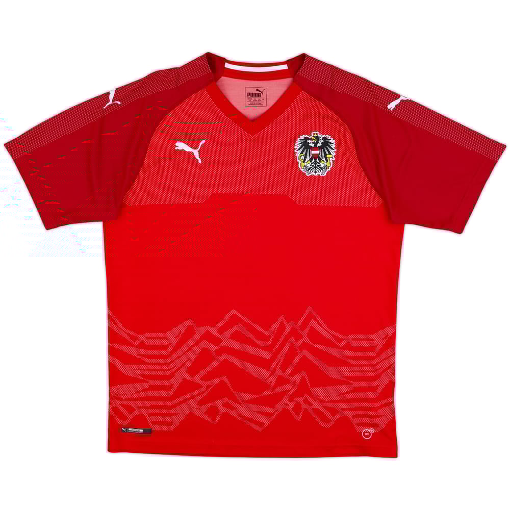 2018-19 Austria Home Shirt - 9/10 - (L)