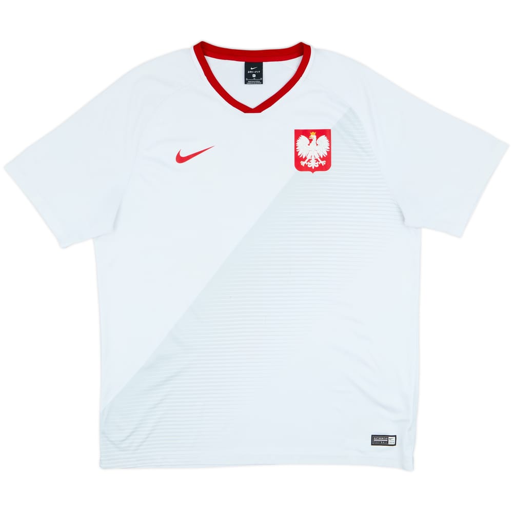 2018-19 Poland Basic Home Shirt - 5/10 - (XL)