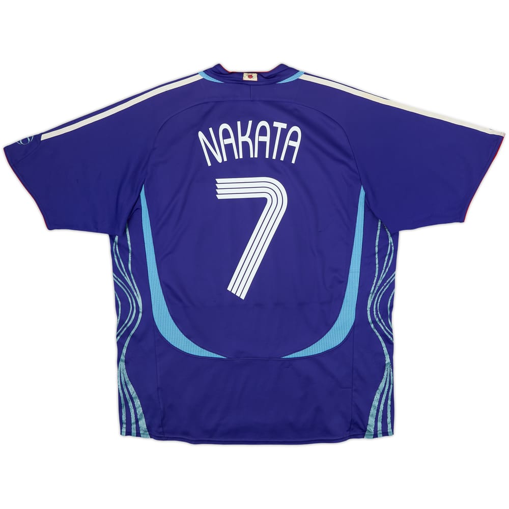 2006-08 Japan Home Shirt Nakata #7 - 5/10 - (L)