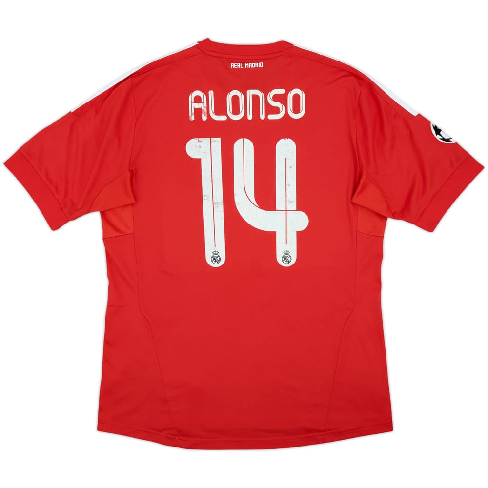 2011-12 Real Madrid Third CL Shirt Alonso #14 - 5/10 - (L)