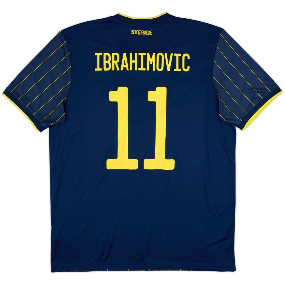 2020-22 Sweden Away Shirt Ibrahimovic #11 - 7/10 - (XL)