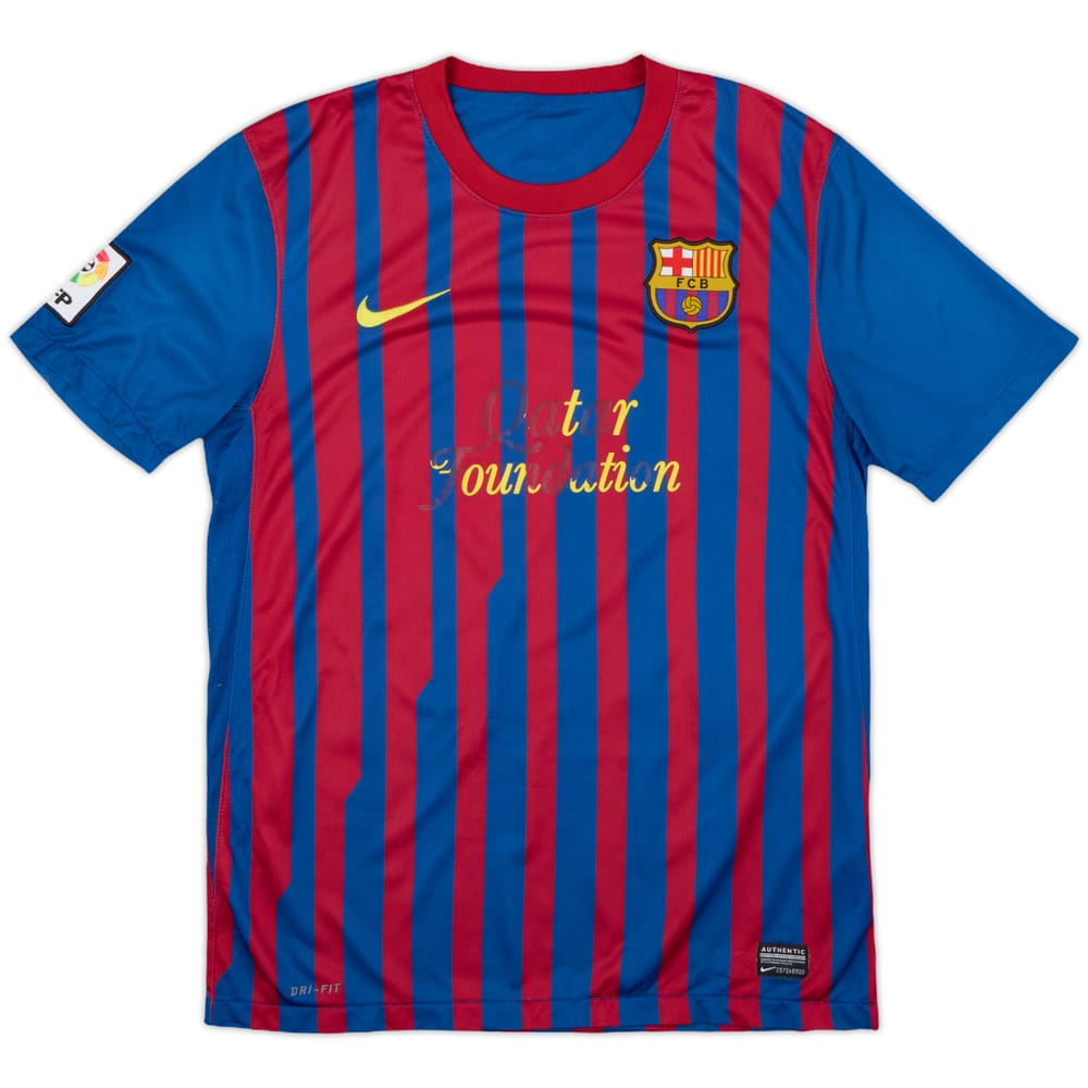 2011-12 Barcelona Home Shirt - 4/10 - (M)