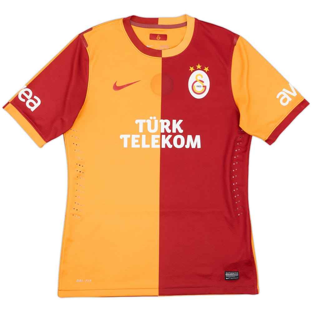 2013-14 Galatasaray Authentic Home Shirt - 5/10 - (L)