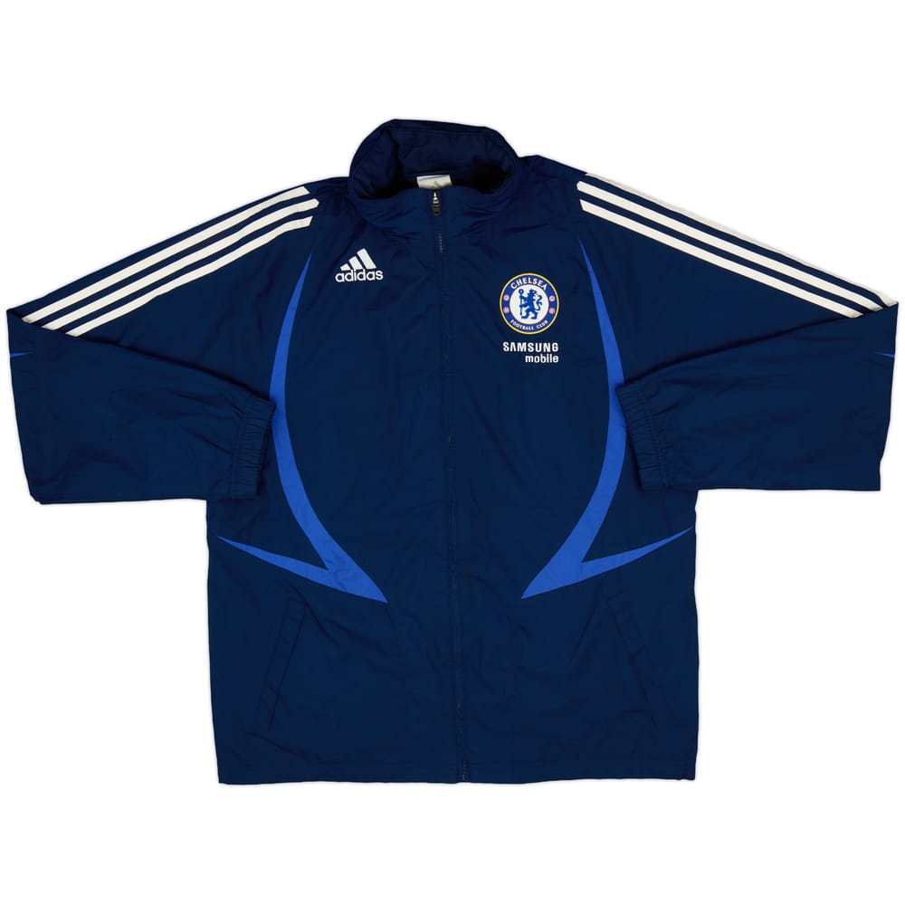 2007-08 Chelsea adidas Hooded Rain Jacket - 9/10 - (M)