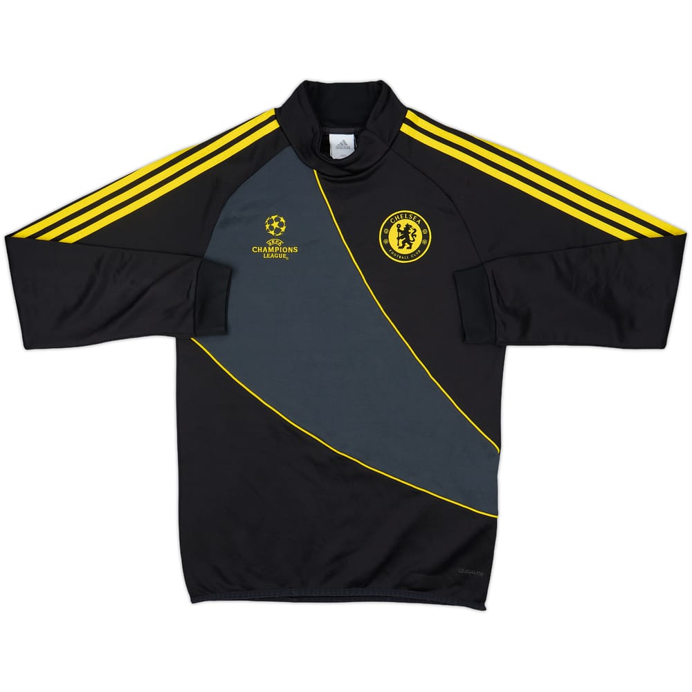 2012-13 Chelsea adidas CL 1/4 Zip Training Top - 8/10 - (M)