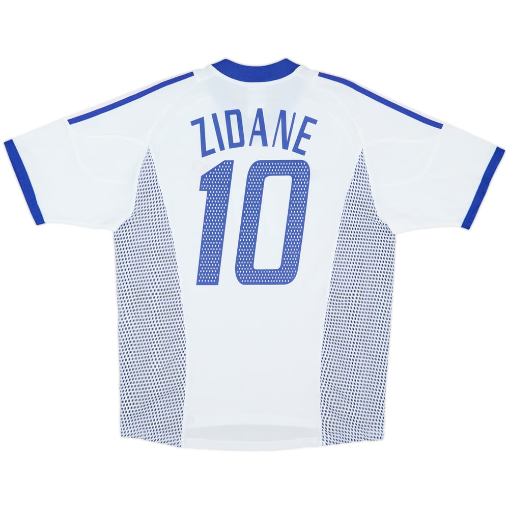 2002-04 France Away Shirt Zidane #10 - 8/10 - (M)