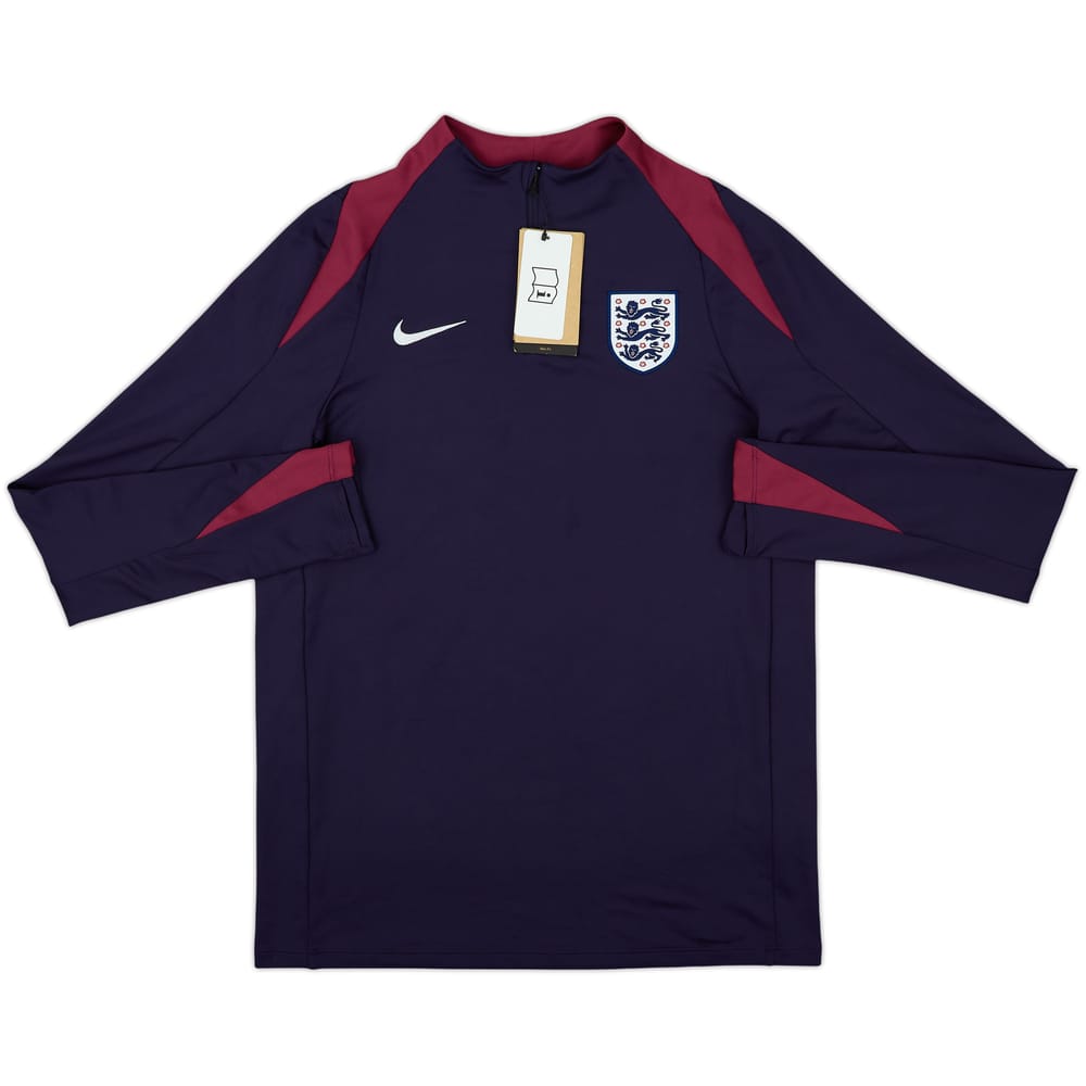 2024-25 England Nike 1/4 Zip Drill Top (M)