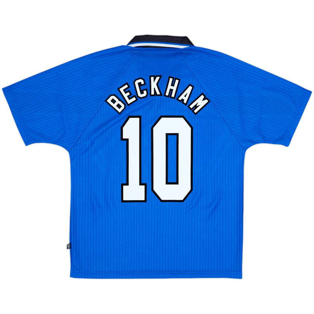 1996-98 Manchester United Third Shirt Beckham #10 - 9/10 - (M)
