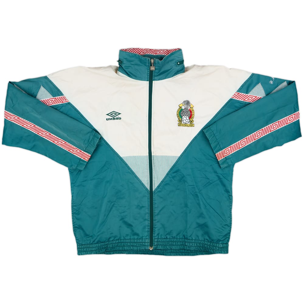1991-93 Mexico Umbro Track Jacket - 7/10 - (M)