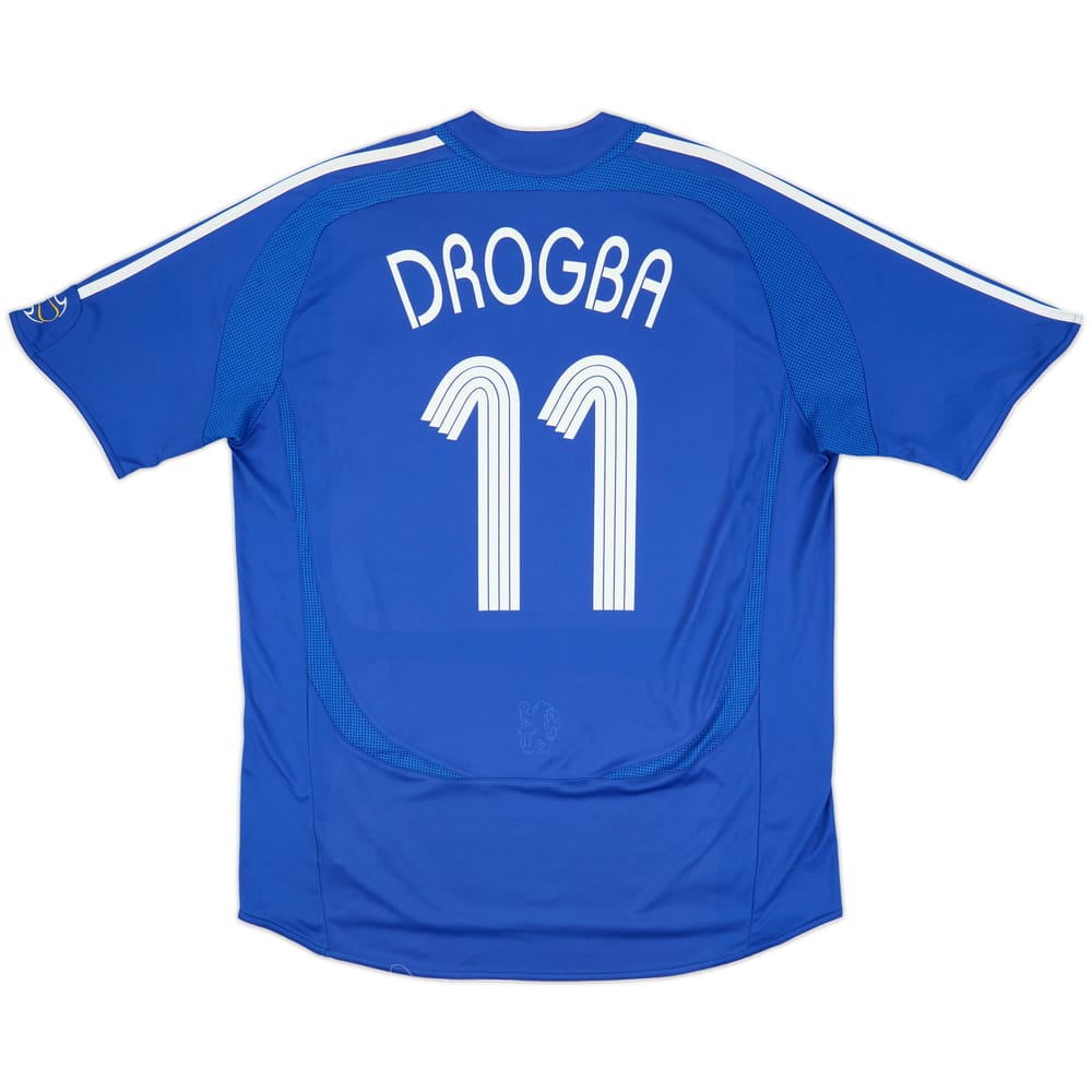 2006-08 Chelsea Home Shirt Drogba #11 - 6/10 - (XL)