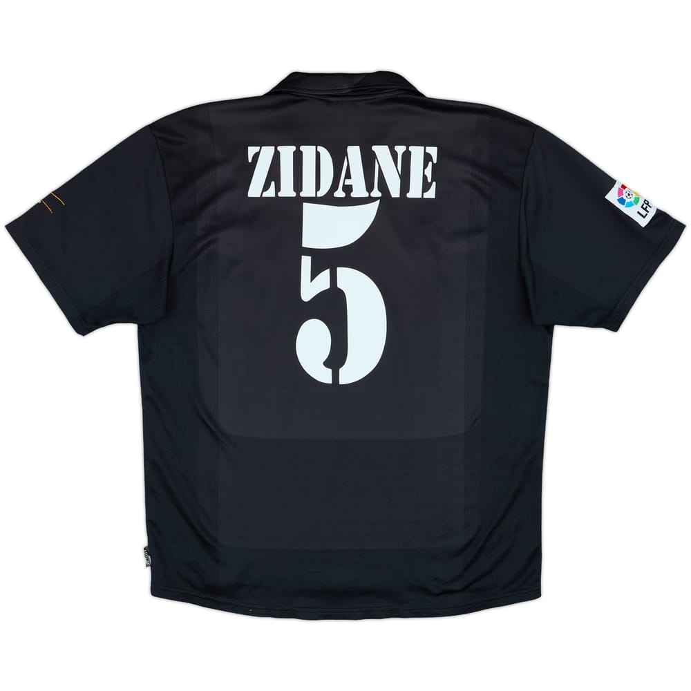 2001 Real Madrid Away Shirt Zidane #5 - 8/10 - (L)