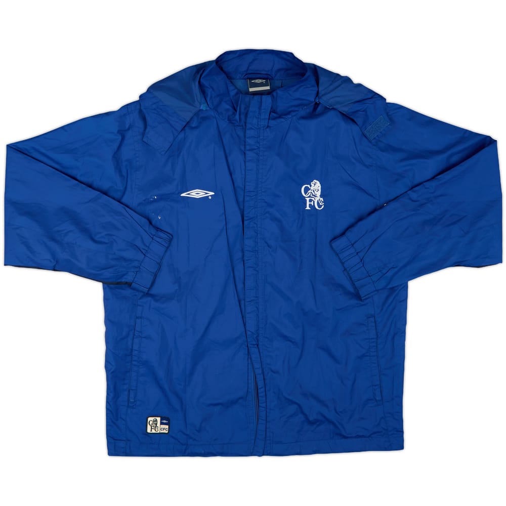 2002-03 Chelsea Umbro Hooded Rain Jacket - 7/10 - (S)