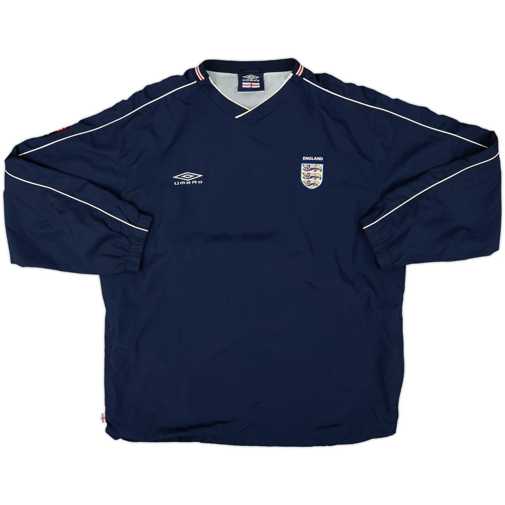 2004-05 England Umbro Drill Top - 6/10 - (M)