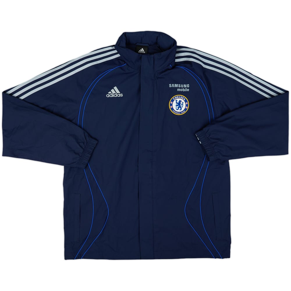 2006-07 Chelsea adidas Hooded Rain Coat - 8/10 - (M)