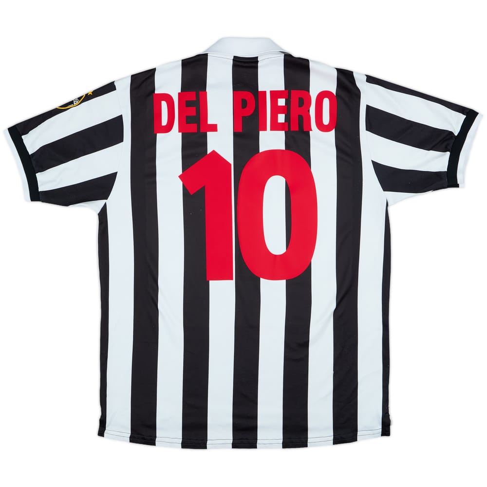 1998-99 Juventus Home Shirt Del Piero #10 - 7/10 - (L)