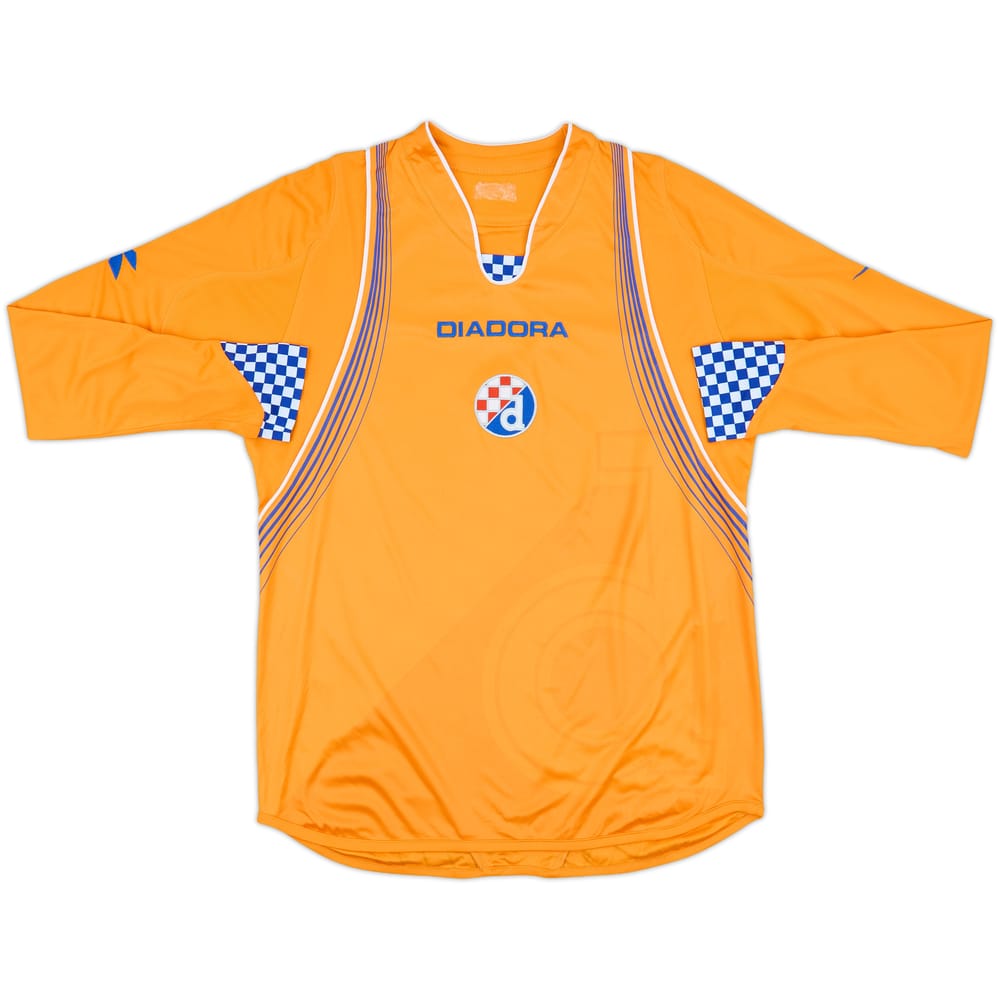 2007-09 Dinamo Zagreb Away L/S Shirt - 9/10 - (S)