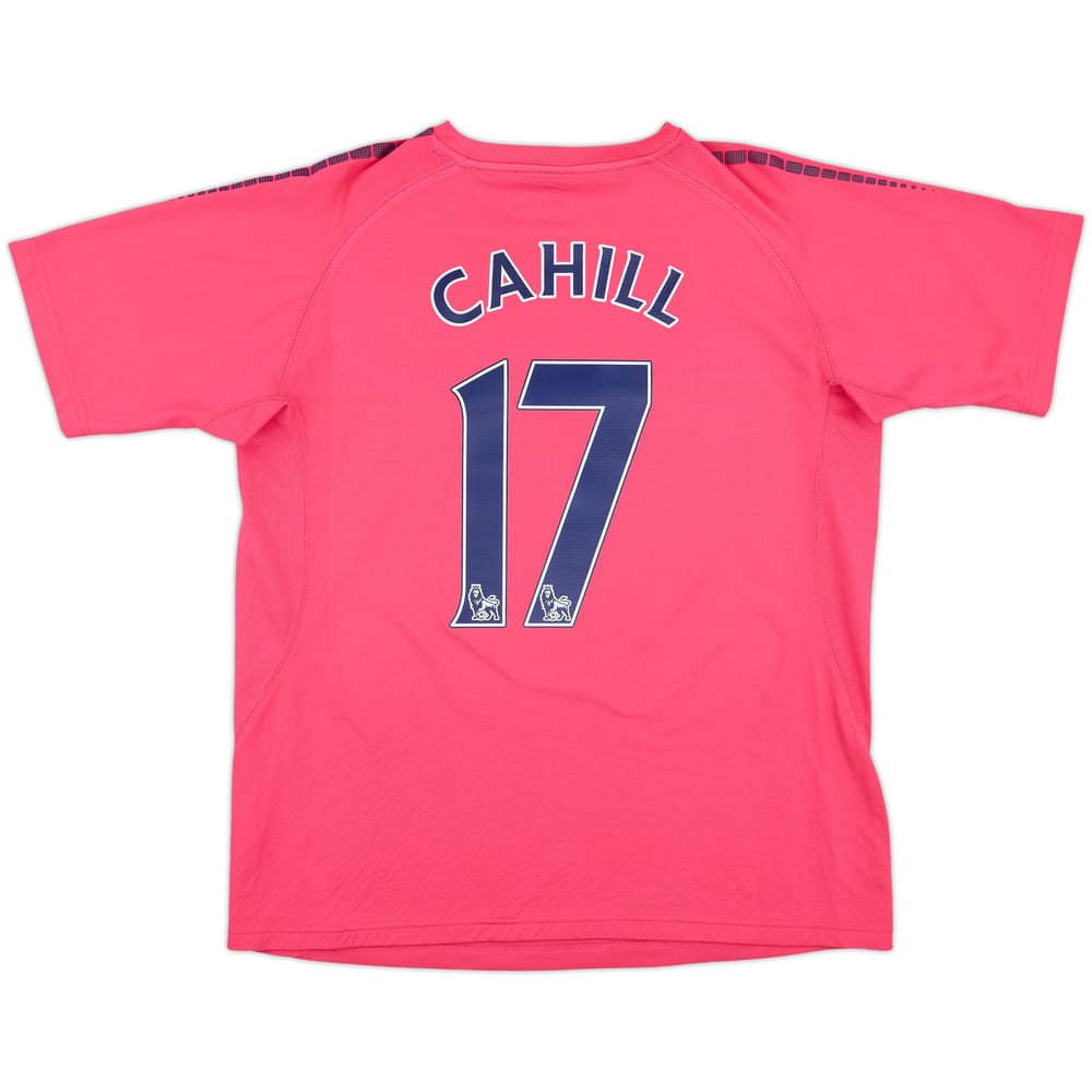 2010-11 Everton Away Shirt Cahill #17 - 9/10 - (L)