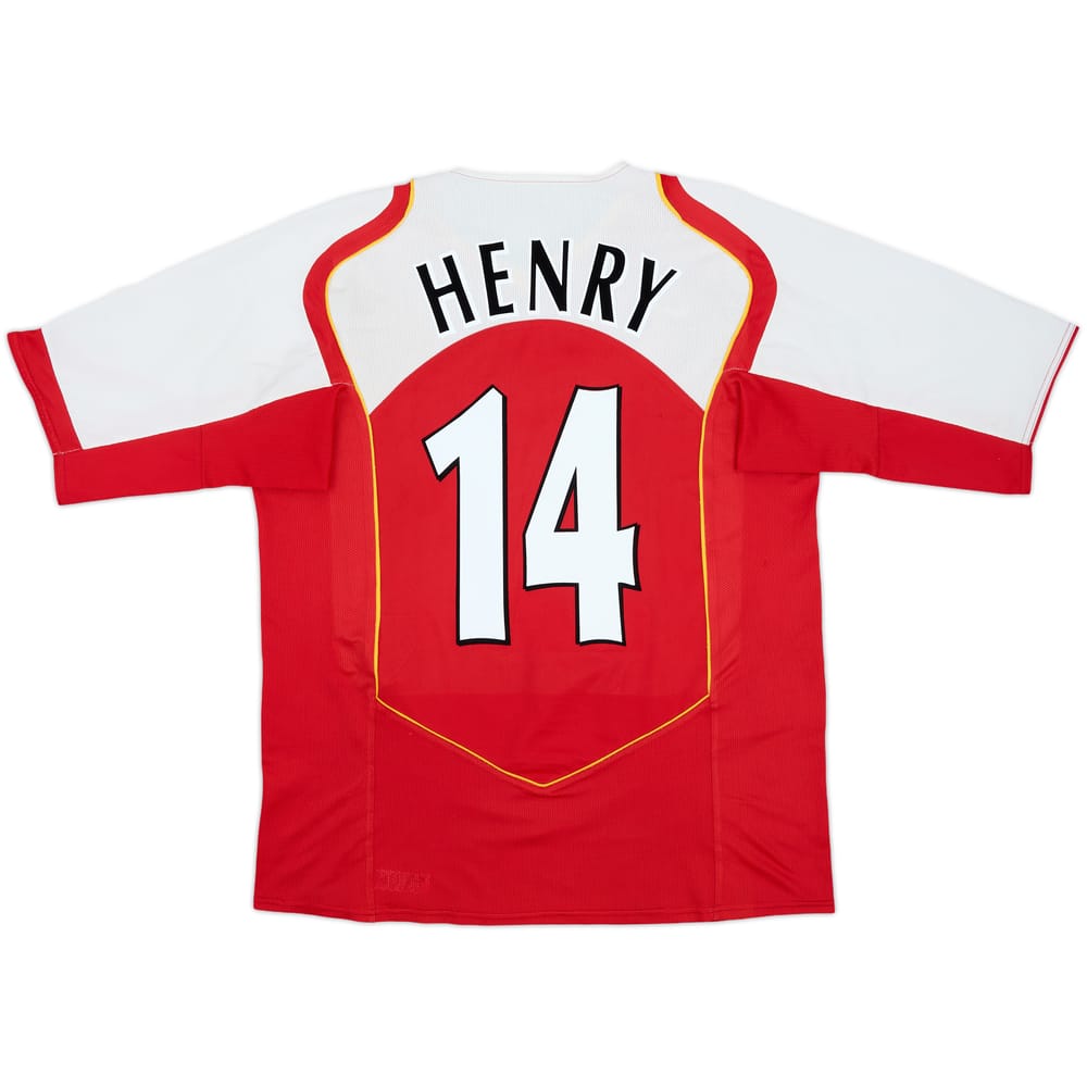 2004-05 Arsenal Home Shirt Henry #14 - 8/10 - (L)