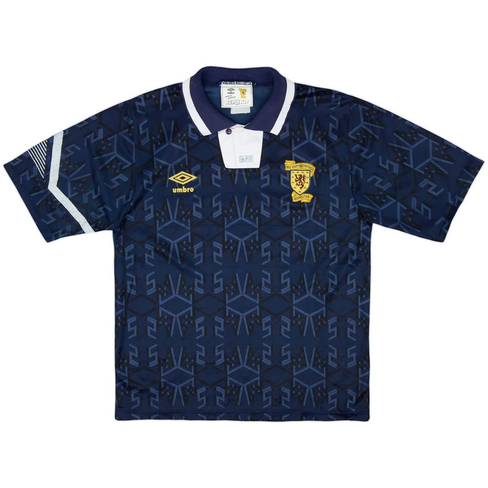 1991-94 Scotland Home Shirt - 8/10 - (M)
