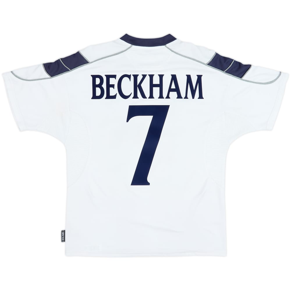 Camiseta de visitante del Manchester United 2000-01 Beckham #7 - 5/10 - (M)