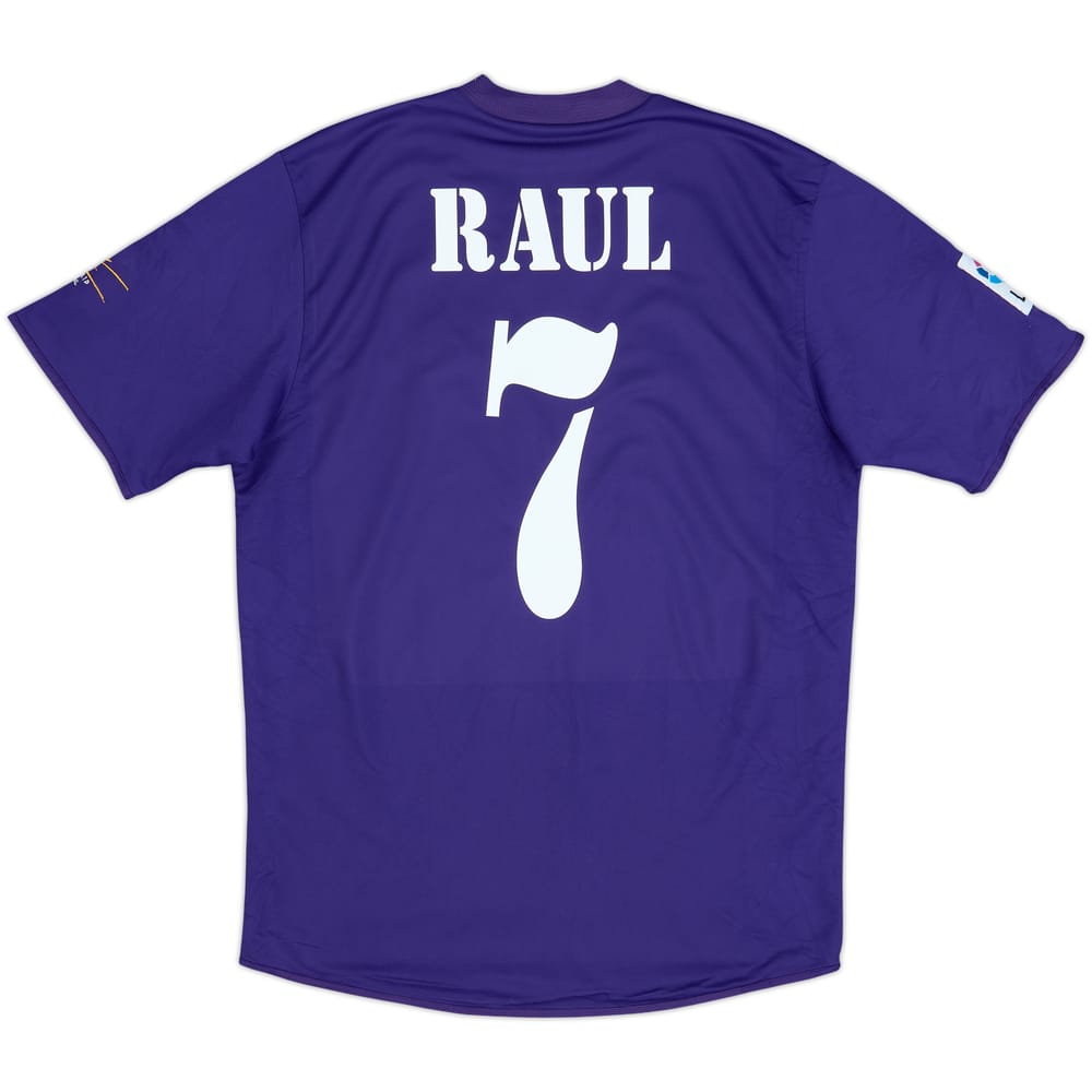 2001 Real Madrid Third Shirt Raul #7 - 8/10 - (M)