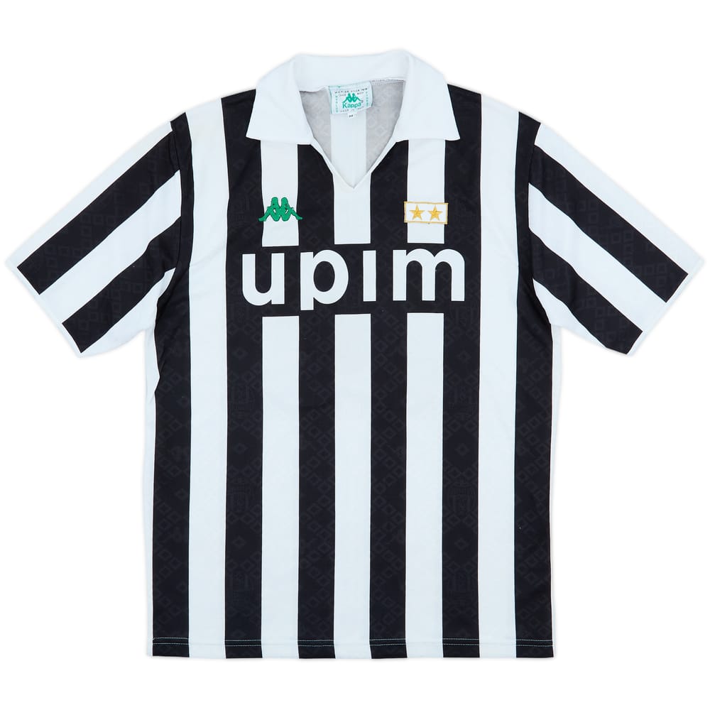 1992-94 Juventus Signed Home Shirt #10 - 8/10 - (M)