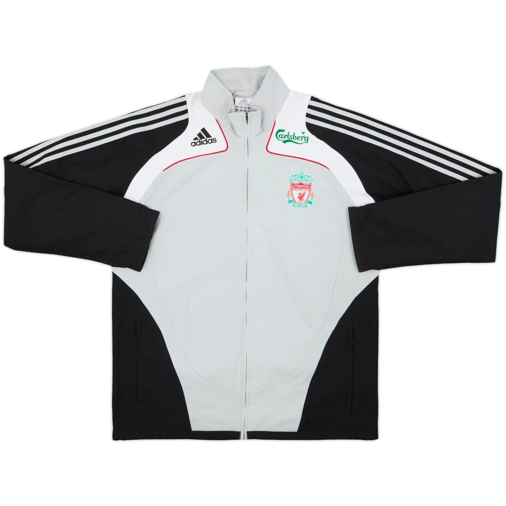 2008-09 Liverpool adidas Track Jacket - 7/10 - (L)