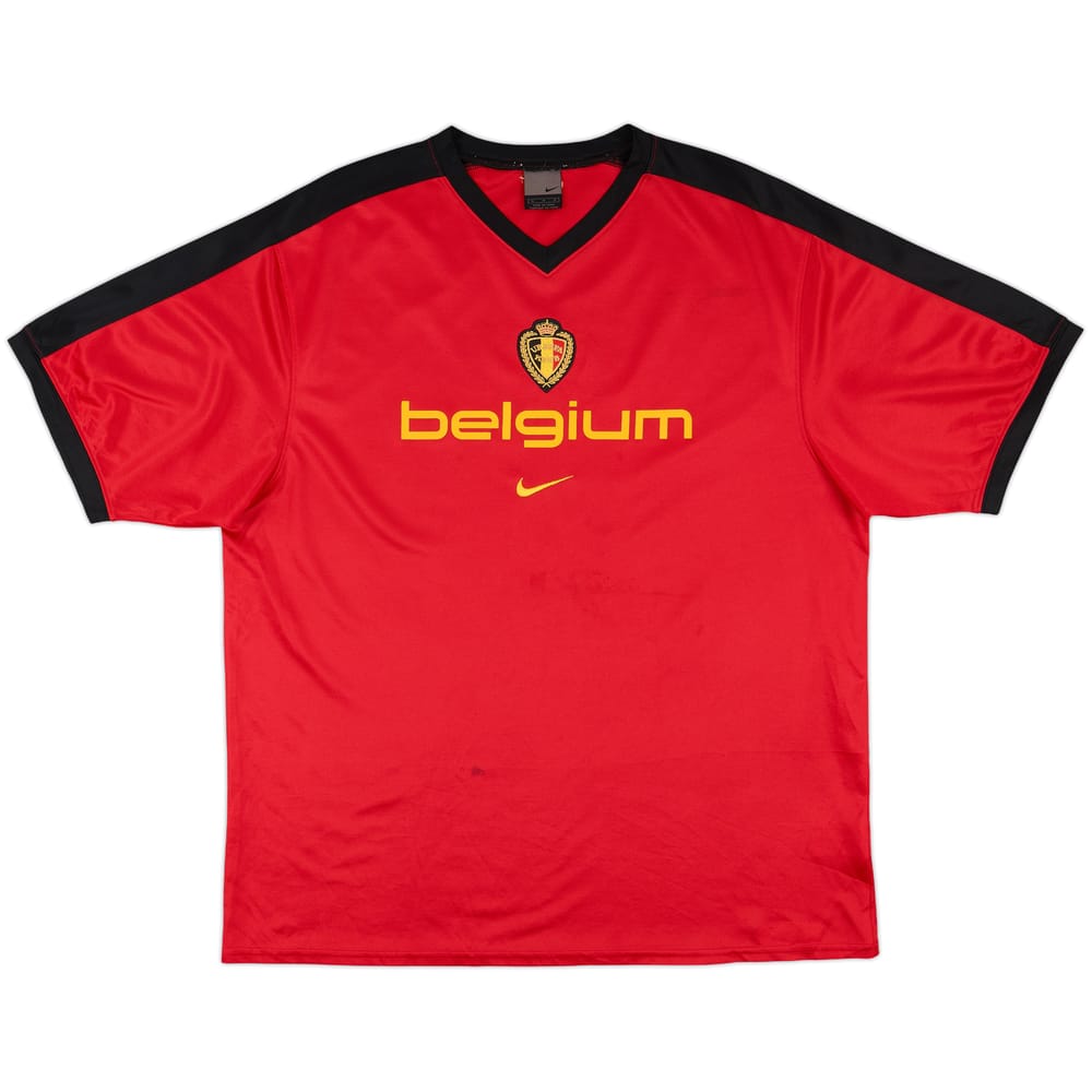 2002-03 Belgium Nike Training Shirt - 6/10 - (M)
