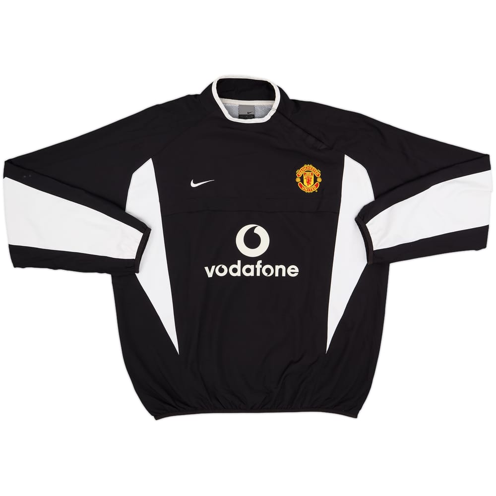 2002-03 Manchester United Nike Track Jacket - 8/10 - (M)