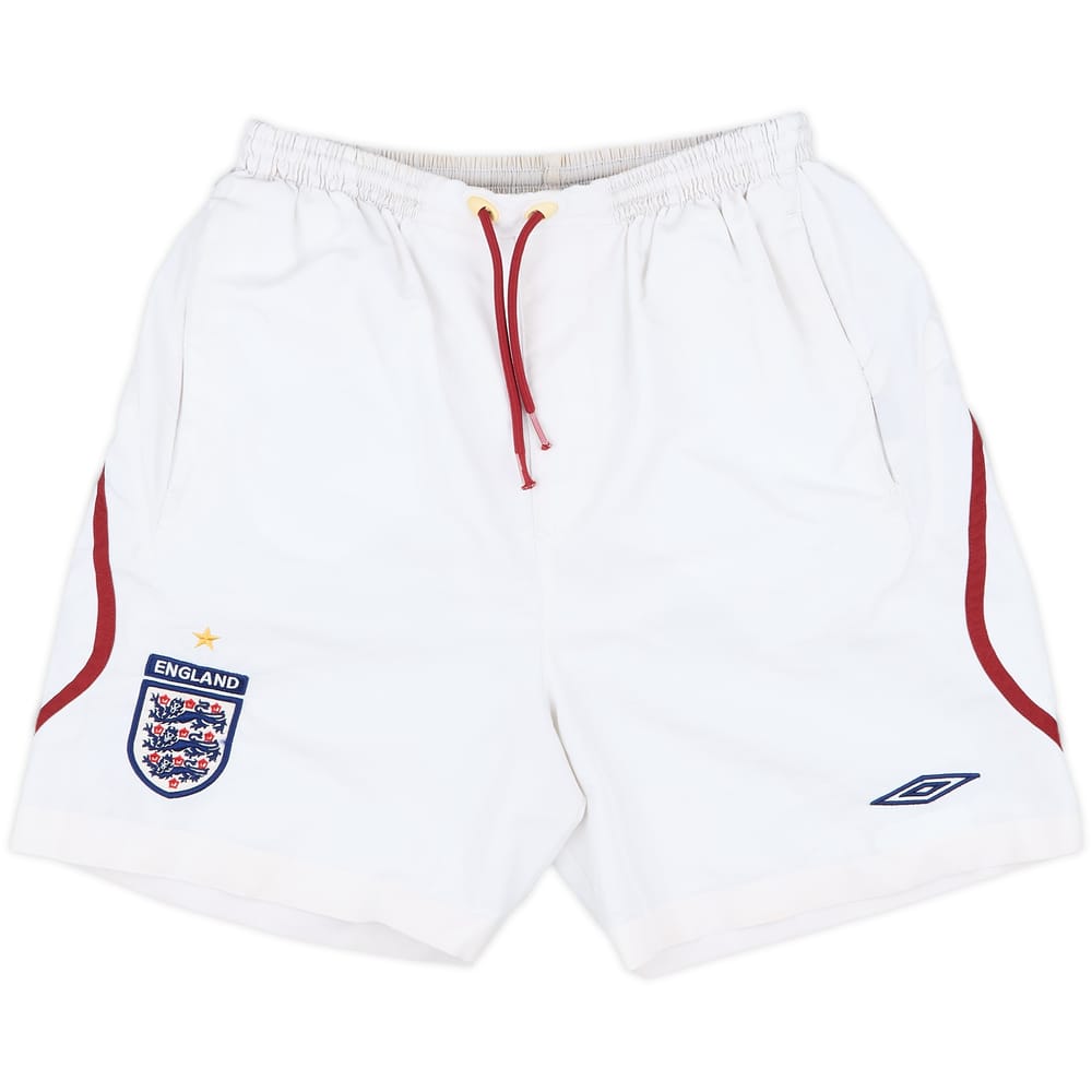 2006-07 England Umbro Training Shorts - 5/10 - (S)