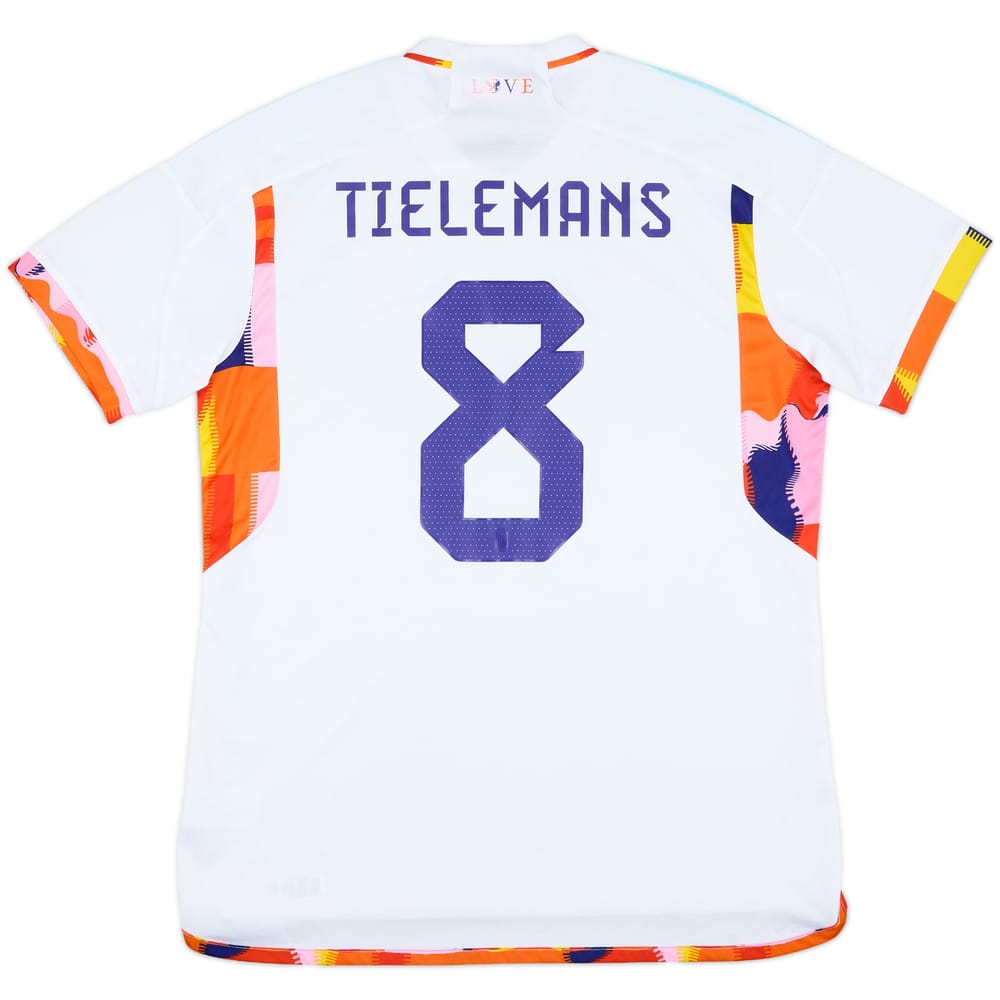 2022-23 Belgium Away Shirt Telemans #8 - 7/10 - (L)