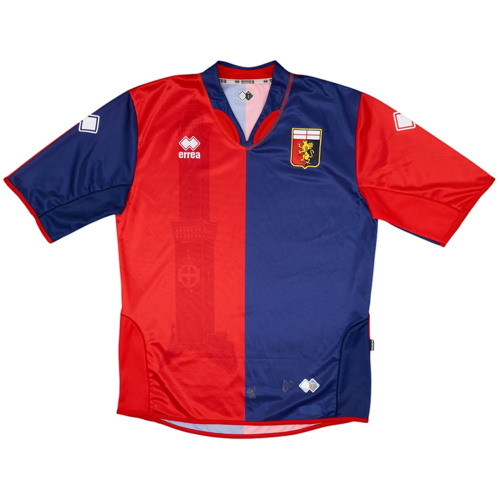 2005-06 Genoa Home Shirt - 5/10 - (L)