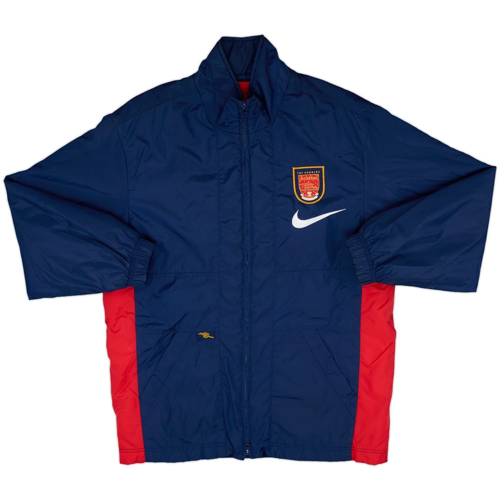 1996-98 Arsenal Nike Padded Bench Coat - 9/10 - (S)