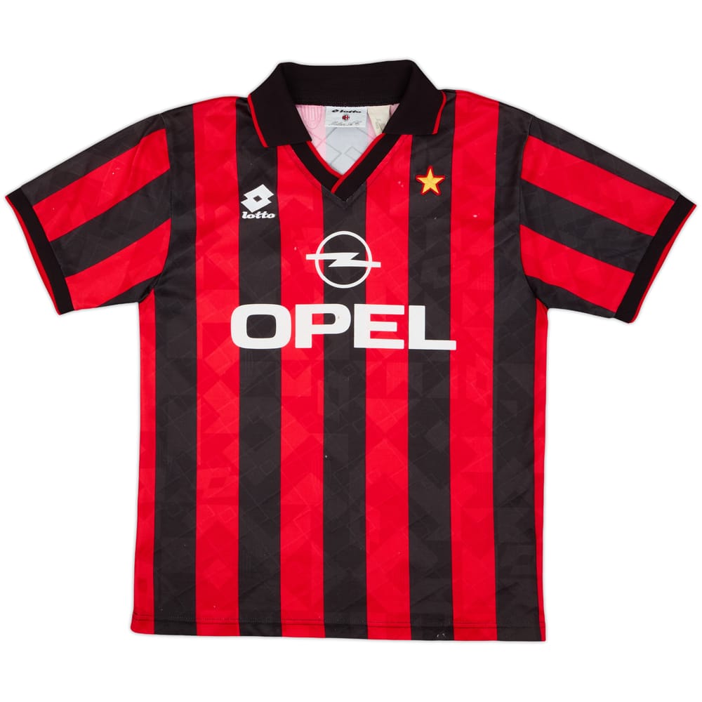 1994-95 AC Milan Home Shirt - 5/10 - (M)