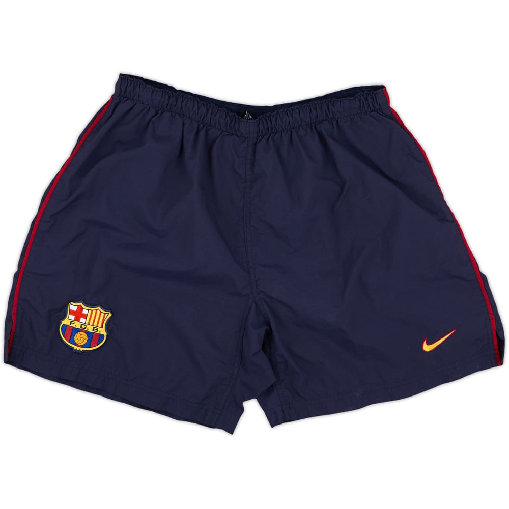 1998-99 Barcelona Home Shorts - 8/10 - (L)