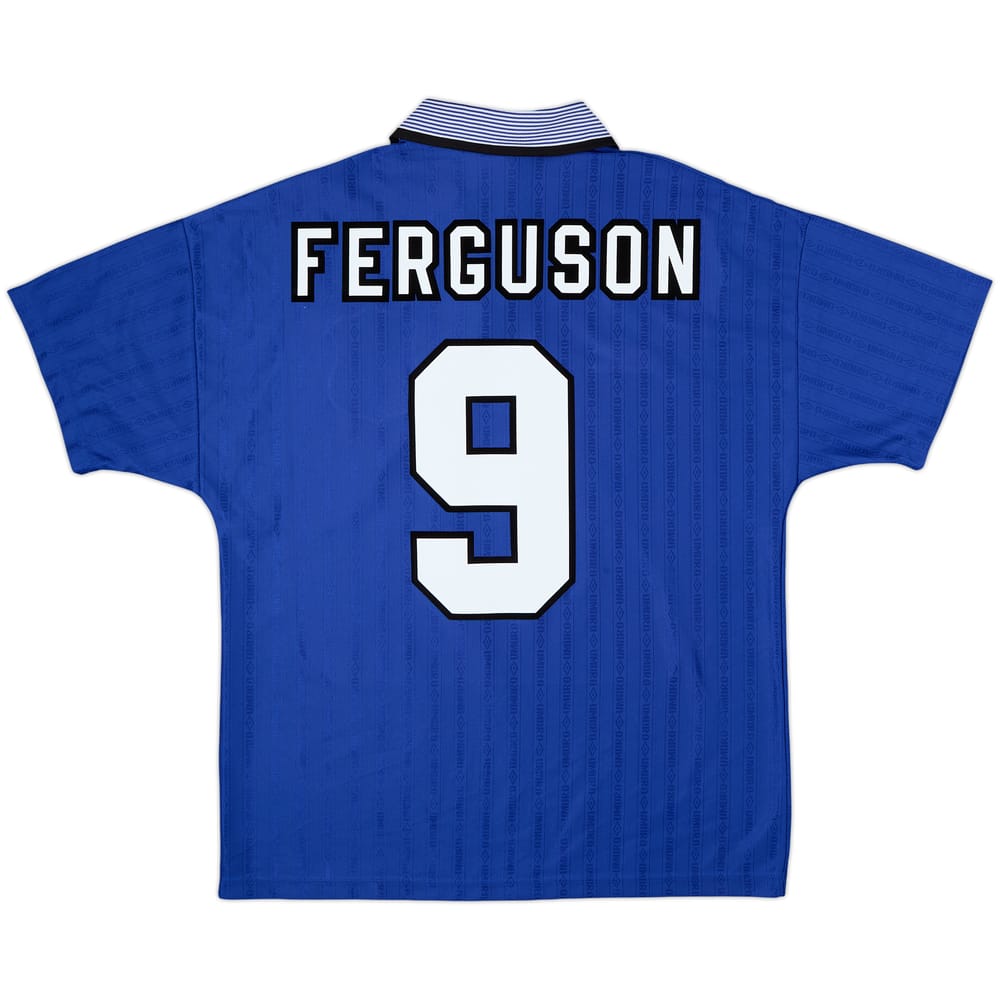 1995-97 Everton Home Shirt Ferguson #9 - 7/10 - (M)