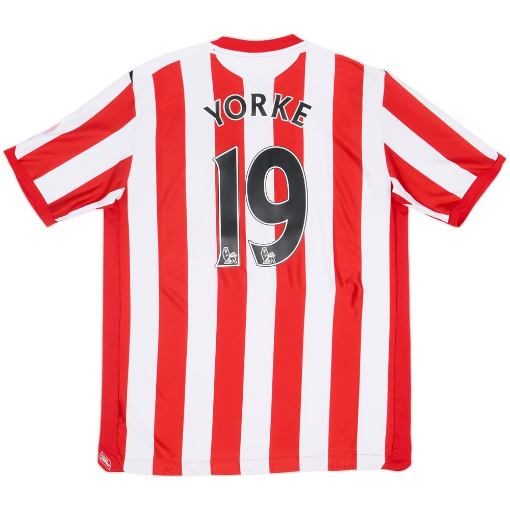 2008-09 Sunderland Home Shirt Yorke #19 - 8/10 - (XXL)
